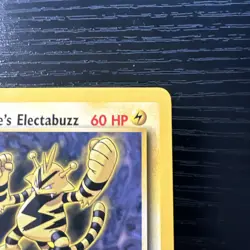 Lt. Surge’s Electabuzz 1st Edition Gym Heroes Rare 17/132 WOTC Vintage Pokemon - Image 4