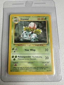Ivysaur 47/110 Legendary 2002 Uncommon WOTC Vintage Pokemon - Image 1