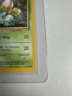 Ivysaur 47/110 Legendary 2002 Uncommon WOTC Vintage Pokemon - Image 5