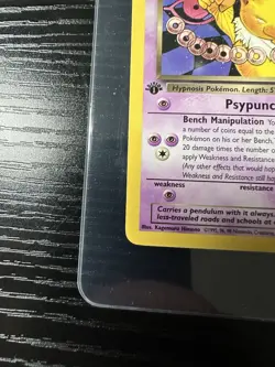 Dark Hypno 26/82 1st Edition Non Holo Rare WOTC Vintage Pokemon - Image 2