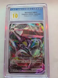 Pokemon 2022 Melmetal Vmax Japanese #48 CGC 10 Pristine - Image 1