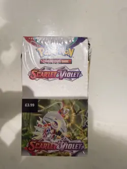 Pokemon TCG Scarlet & Violet Base Set Half Booster Box Sealed - Image 1