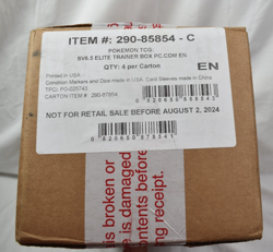 Pokemon Center Exclusive Shrouded Fable Elite Trainer Box Sealed Case PC ETBs - Image 2