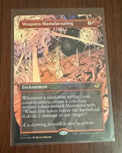 Weapons Manufacturing (Borderless) Edge of Eternities Foil - Image 1