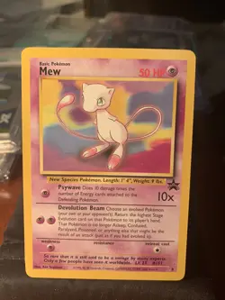 Pokemon TCG Black Star Promo 8 - Mew - Non-Holo H1(1) - Image 1