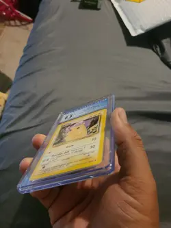 Pikachu Pokemon 2000 Base Set Yellow Cheeks Cgc 9.5 Fresh Grade Now Psa 10 - Image 4