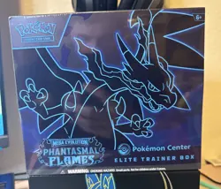 Phantasmal Flames Pokemon Center Exclusive Elite Trainer Box ETB SEALED - Image 1