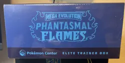 Phantasmal Flames Pokemon Center Exclusive Elite Trainer Box ETB SEALED - Image 2