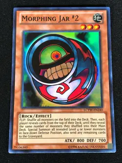 Yugioh Morphing Jar #2 LCYW-EN240 Super (NM) - Image 1