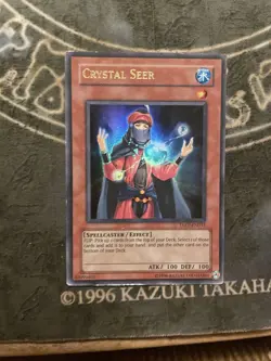 YUGIOH CRYSTAL SEER TAEV-EN031 ULTRA HP - Image 1