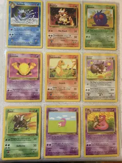Pokemon Card Binder Collection - Vintage Card Lot | 1999-2000 WOTC - Image 1