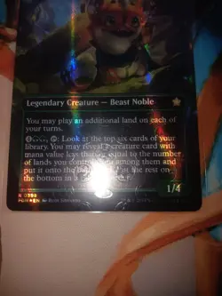 Loot, Exuberant Explorer (Borderless) (Mana Foil) Foundations Foil - Image 2