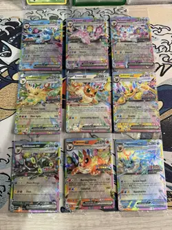 Prismatic Evolutions Surprise Box Stamped Promo Cards Sealed 9/9 Complete Set - Image 1