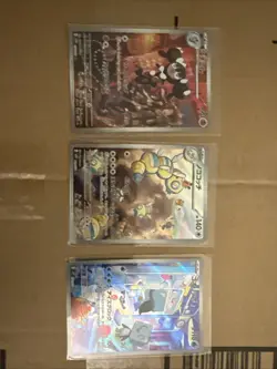 Pokemon Japanese Snow Hazard AR 3 Card Total Lot - Image 1
