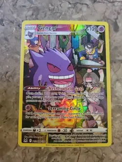 Pokemon Gengar Trainer Gallery Holo Card TCG TG06/TG30 Swsh11: Lost Origin - Image 1