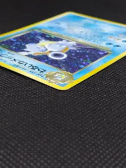 Dark Blastoise No.009 SWIRL Team Rocket Holo Old Back Japanese Pokemon Card 1997 - Image 4