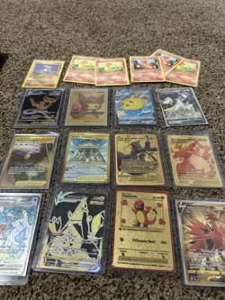 Pokemon & Yugioh Card Lot In Binder Mixed Rare & Holos - Room To Expand! - Image 2