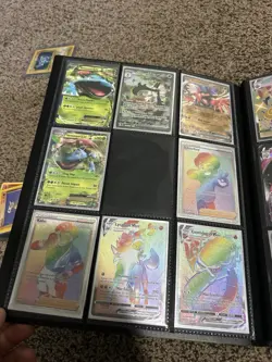 Pokemon & Yugioh Card Lot In Binder Mixed Rare & Holos - Room To Expand! - Image 5