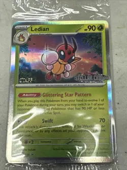 Pokemon Scarlet And Violet Stellar Crown Staff Card Set SEALED IN HAND - Image 1