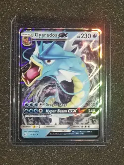 Gyarados GX Full Art Ultra Rare Holo - Hidden Fates 2019 Pokemon TCG Cards 16/68 - Image 1