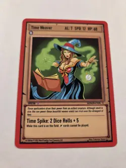 Time Weaver 099/150 Undead Invasion Generation 2 Ward Tcg Card - Image 1