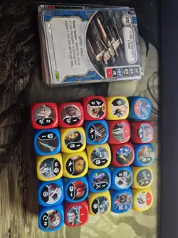 Star Wars Destiny - 25 cards&dice Covert Missions/WotF bundle - Image 1