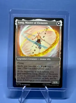 x1 Avatar Aang // Aang, Master of Elements TLA Avatar MTG 207 M/NM 1x - Image 2