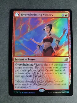Overwhelming Victory (Foil) Rare MTG Avatar Eternal - Image 1