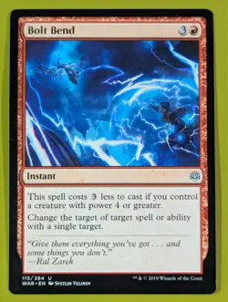 Bolt Bend x1 War of the Spark 1x Magic the Gathering MTG - Image 1