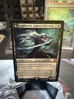 Magic The Gathering Final Fantasy SEPHIROTH, FABLED SOLDIER M 0115 Mint Non Foil - Image 1