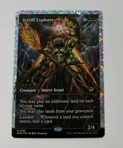 Icetill Explorer (Showcase) (Fracture Foil) NM Foil Foundations MTG -- S2G -- - Image 1