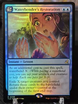 MTG: Avatar: The Last Airbender, Waterbender's Restoration - Foil - Image 1