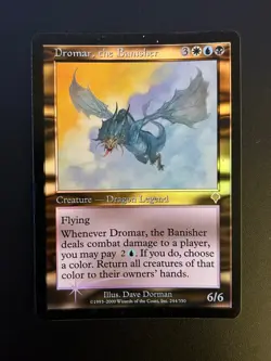 FOIL Dromar, the Banisher | MtG Magic Invasion | English | Lightly Played (LP) - Image 1