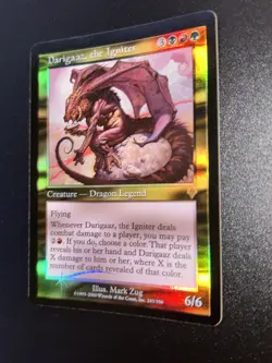 FOIL Darigaaz, the Igniter | MtG Magic Invasion | English |Near Mint-Mint (NM-M) - Image 2