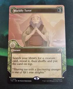 Worldly Tutor (Showcase) Avatar: The Last Airbender: Eternal Legal MTG - Image 1