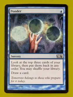 Ponder x1 Magic 2012 M12 1x Magic the Gathering MTG - Image 1