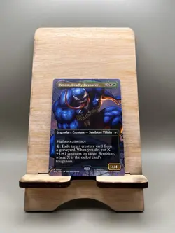 Venom, Deadly Devourer (Borderless) Regular #22 MTG: Marvel's Spider-Man - Image 1