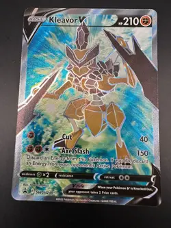 Kleavor V SWSH248 Black Star Promo Sword And Shield Pokemon Card - Image 1