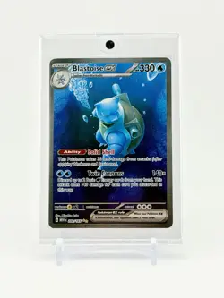 Pokemon TCG Scarlet & Violet 151 Blastoise EX 200/165 Special Illustration Rare - Image 1