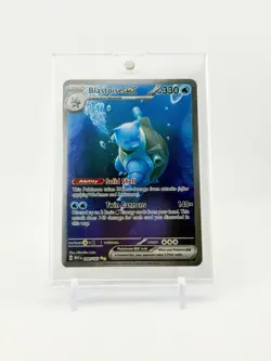 Pokemon TCG Scarlet & Violet 151 Blastoise EX 200/165 Special Illustration Rare - Image 2