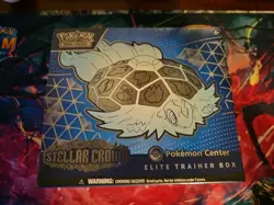 Pokemon Center Exclusive Stellar Crown Elite Trainer Box ETB SEALED - Image 1
