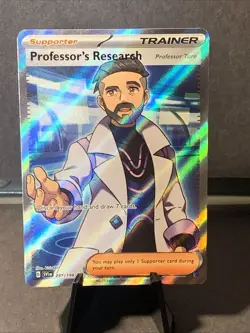 Pokemon TCG Professor's Research Professor Turo 241/198 Ultra Rare Full Art NM/M - Image 1