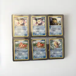 Pokemon TCG Lot of 6 Cards Feebas Goldeen Corphish 2005 EX Non Holo NM Condition - Image 1