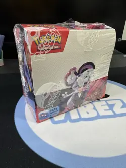 Pokemon Destined Rivals Booster Box (SV10) Brand New Factory Sealed Partial TEAR - Image 1