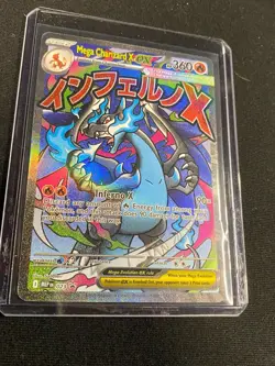Pokemon Phantasmal Flames MEGA CHARIZARD X EX #23 Black Star Promo UPC NM - Image 5
