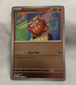 Darumaka 015/094 Me02: Phantasmal Flames Reverse Holo Pokemon TCG - Image 1