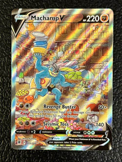 Machamp V #172/189 Astral Radiance NM/Near Mint Pokemon 2022 - Image 1