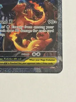 Mega Charizard X EX SIR 125/094 Phantasmal Flames Eng. Pokemon GEM 10 Potential - Image 3