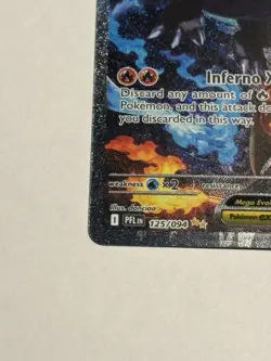 Mega Charizard X EX SIR 125/094 Phantasmal Flames Eng. Pokemon GEM 10 Potential - Image 5
