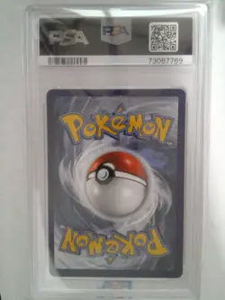 2021 POKEMON SWORD & SHIELD FUSION STRIKE #251 FULL ART - MEW V - PSA 8 - Image 2